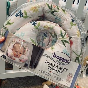 Boppy Floral Head and Neck Support Pillow